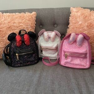 Miniature mouse bow ears‎ bookbag